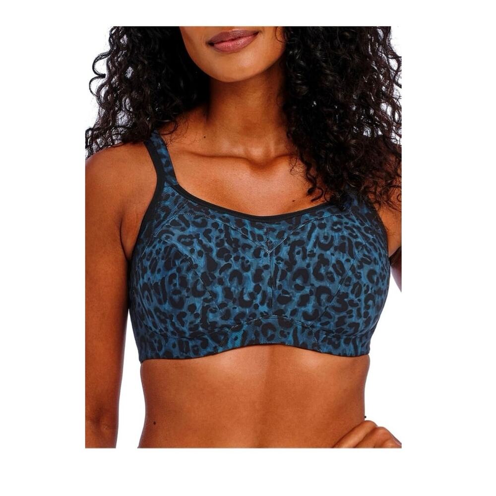 Freya Safari Beach Underwire Bikini Top Tropical Floral Multi US 34G
